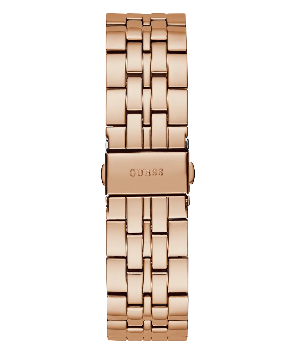 GUESS Ladies Rose Gold Tone Multi-function Watch