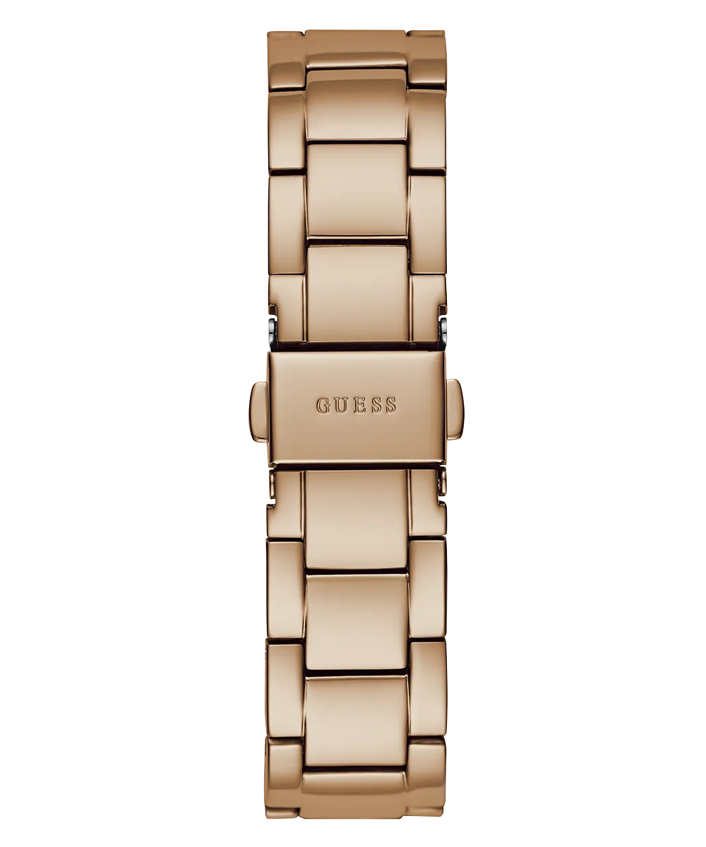 GUESS Ladies Rose Gold Tone Multi-function Watch