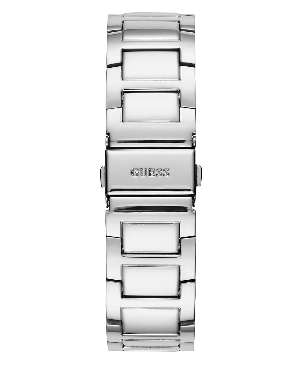 GUESS Ladies Silver Tone Multi-function Watch