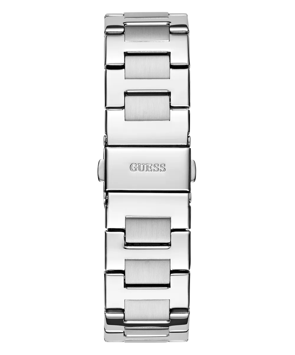 GUESS Ladies Silver Tone Multi-function Watch