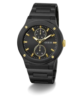 GUESS Mens Black Multi-function Watch