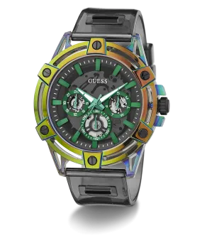 GUESS Mens Black Multi-function Watch