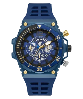 GUESS Mens Blue Multi-function Watch