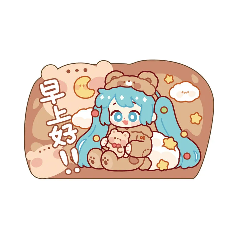 Hatsune Miku - Hatsune Miku Pajama Party Rugs Moeyu