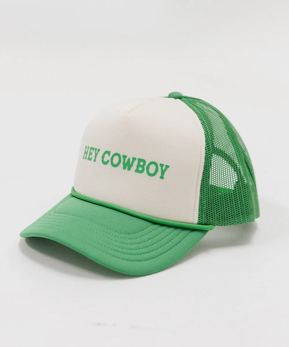 Hey Cowboy Foam Trucker Hat