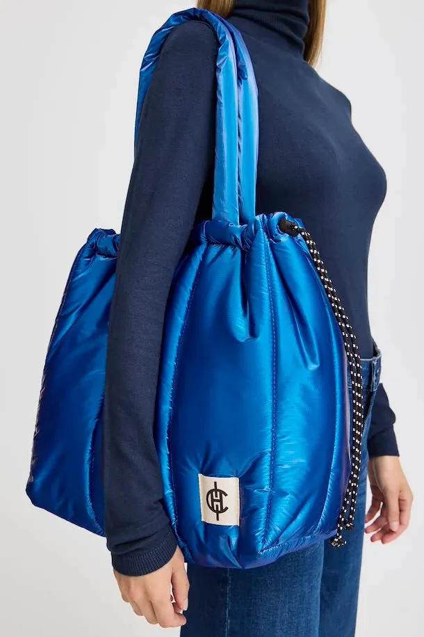 ICHI Gry Strong Blue Bag