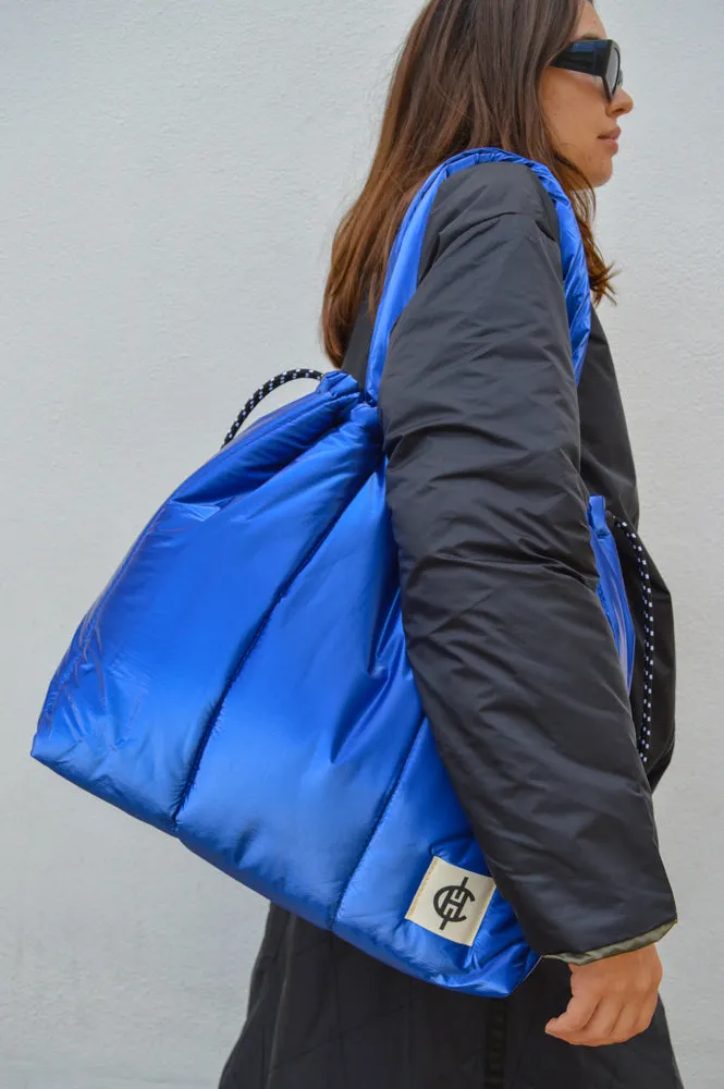 ICHI Gry Strong Blue Bag