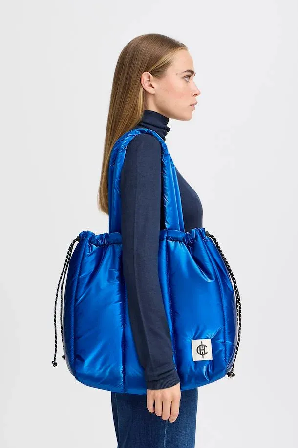 ICHI Gry Strong Blue Bag