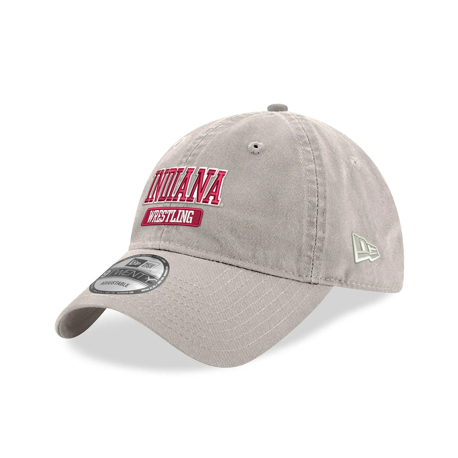 Indiana Hoosiers Wrestling Stone Adjustable Hat