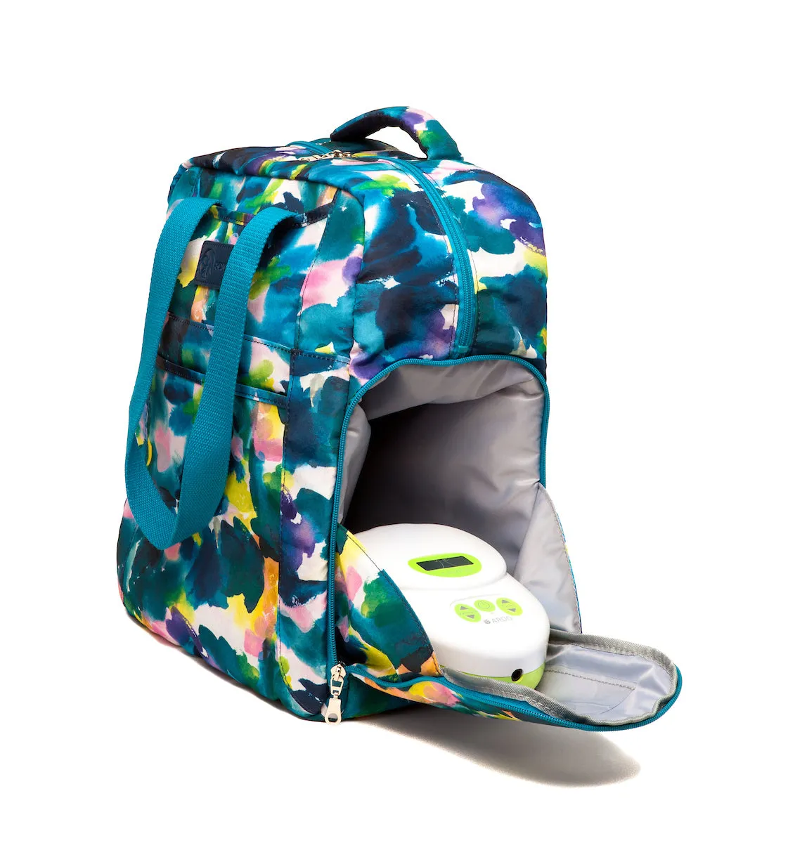 Kelly Breast Pump Backpack (Aquarelle)