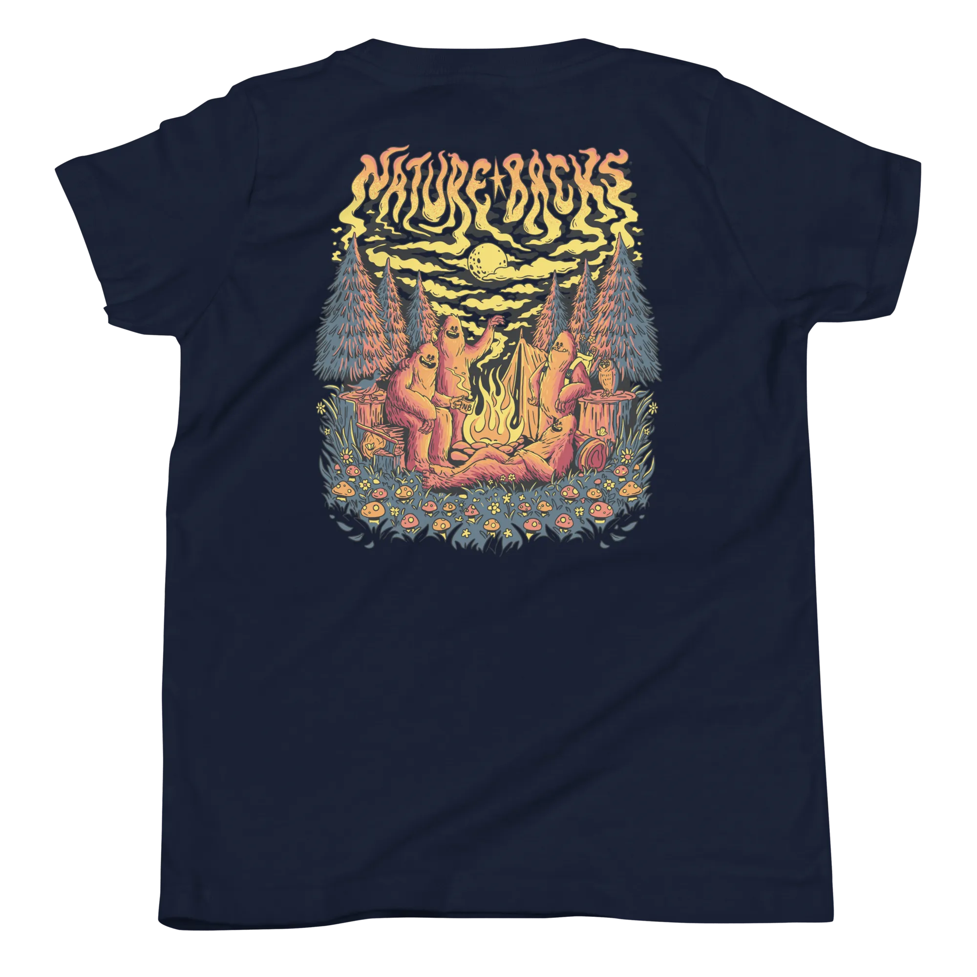 Kids Bigfoot Bonfire Tee