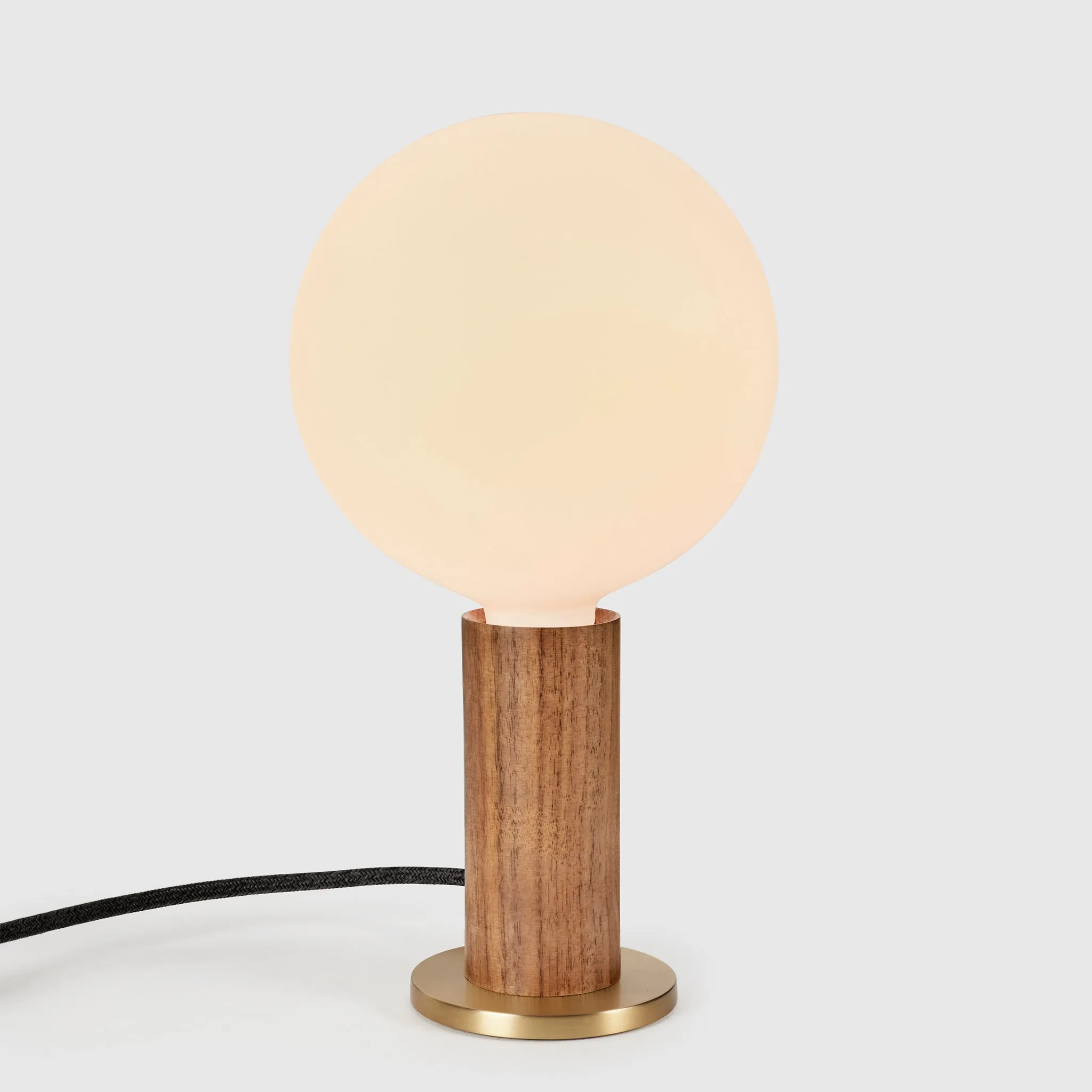 Knuckle Table Lamp in Walnut   Sphere IV