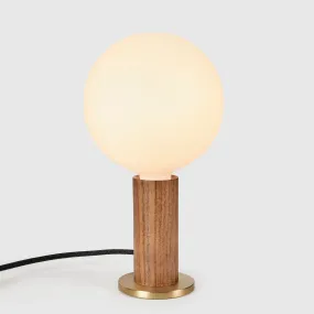 Knuckle Table Lamp in Walnut   Sphere IV