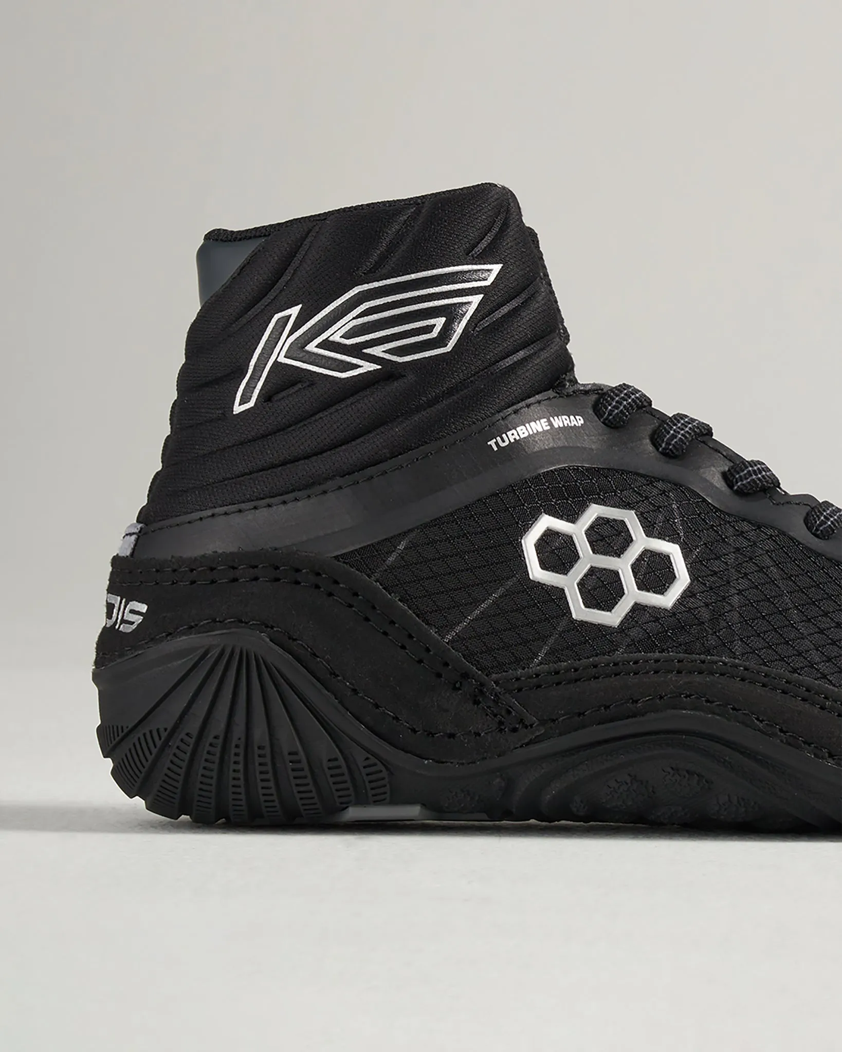 KS Turbine Youth Wrestling Shoes - Midnight Chrome