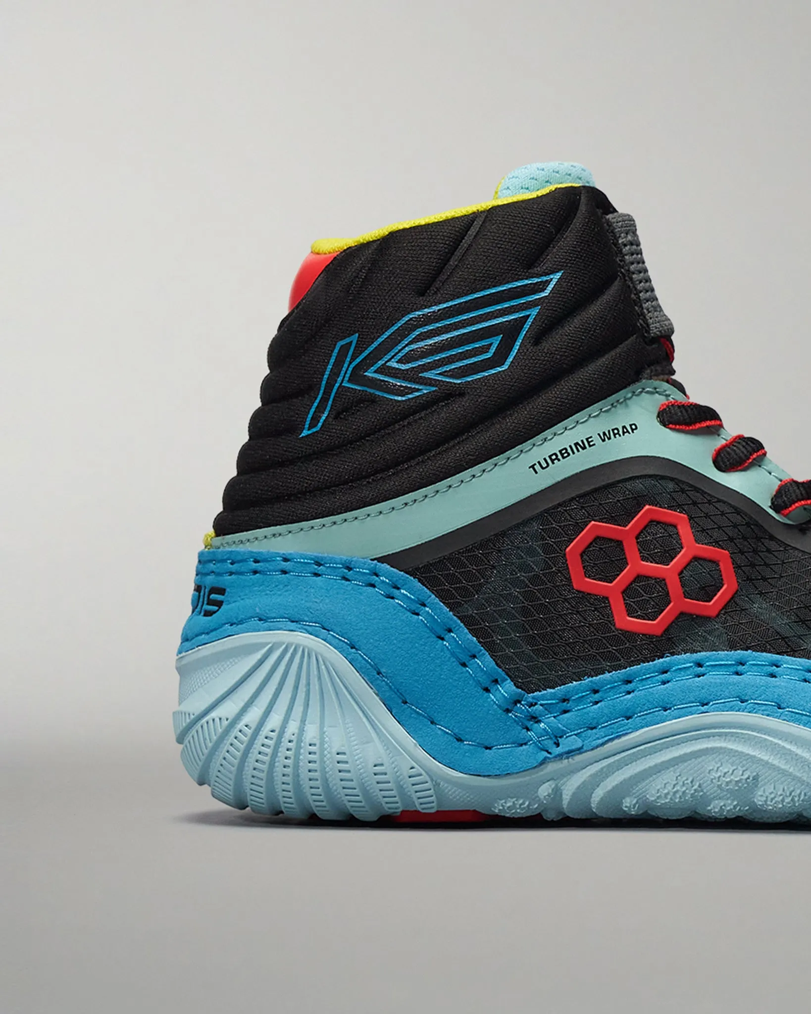 KS Turbine Youth Wrestling Shoes - Poison Blue