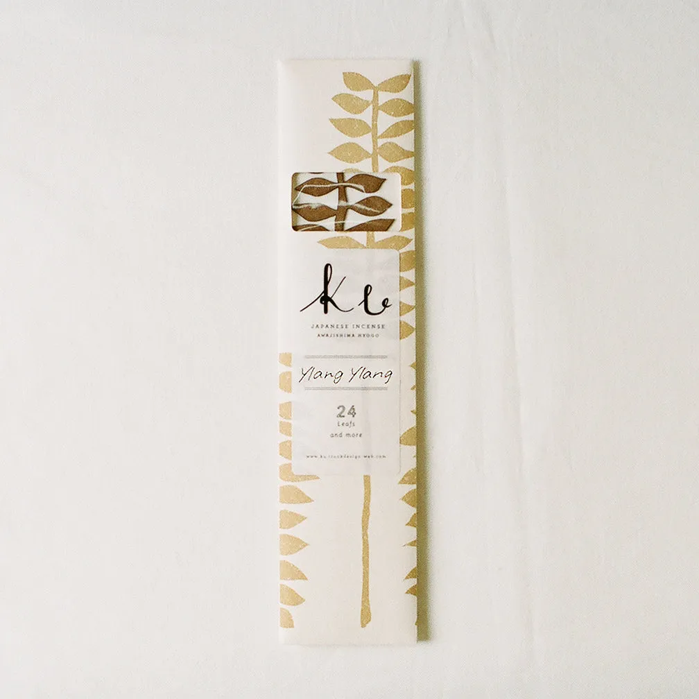 KU BY TRUNK DESIGN | Scented Incense | Japanese Paper Incense From Awaji Island