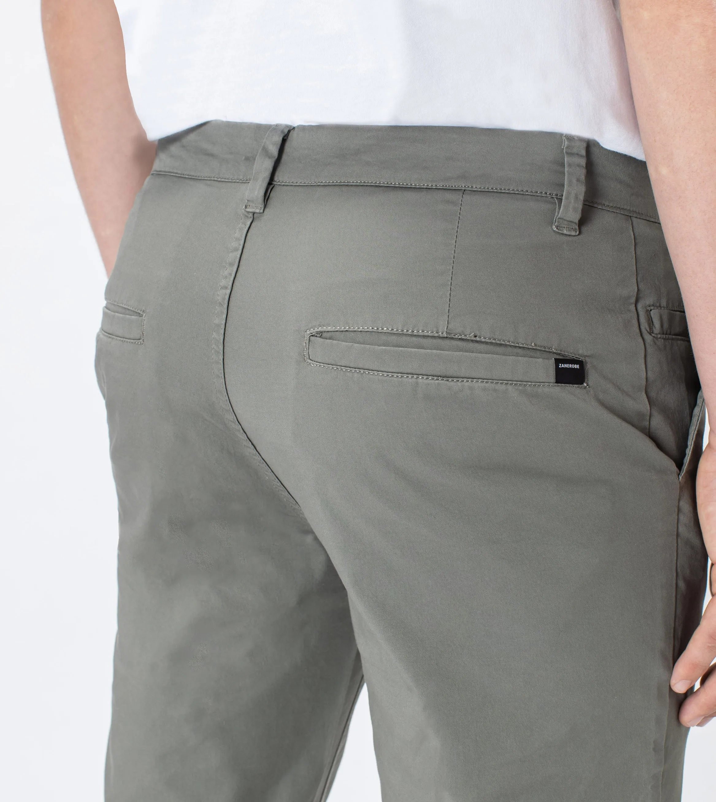 Kyoto Lightweight Chino Dk Moss