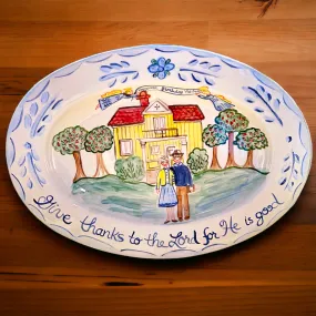 Large Custom Platter - Family (Full Color)