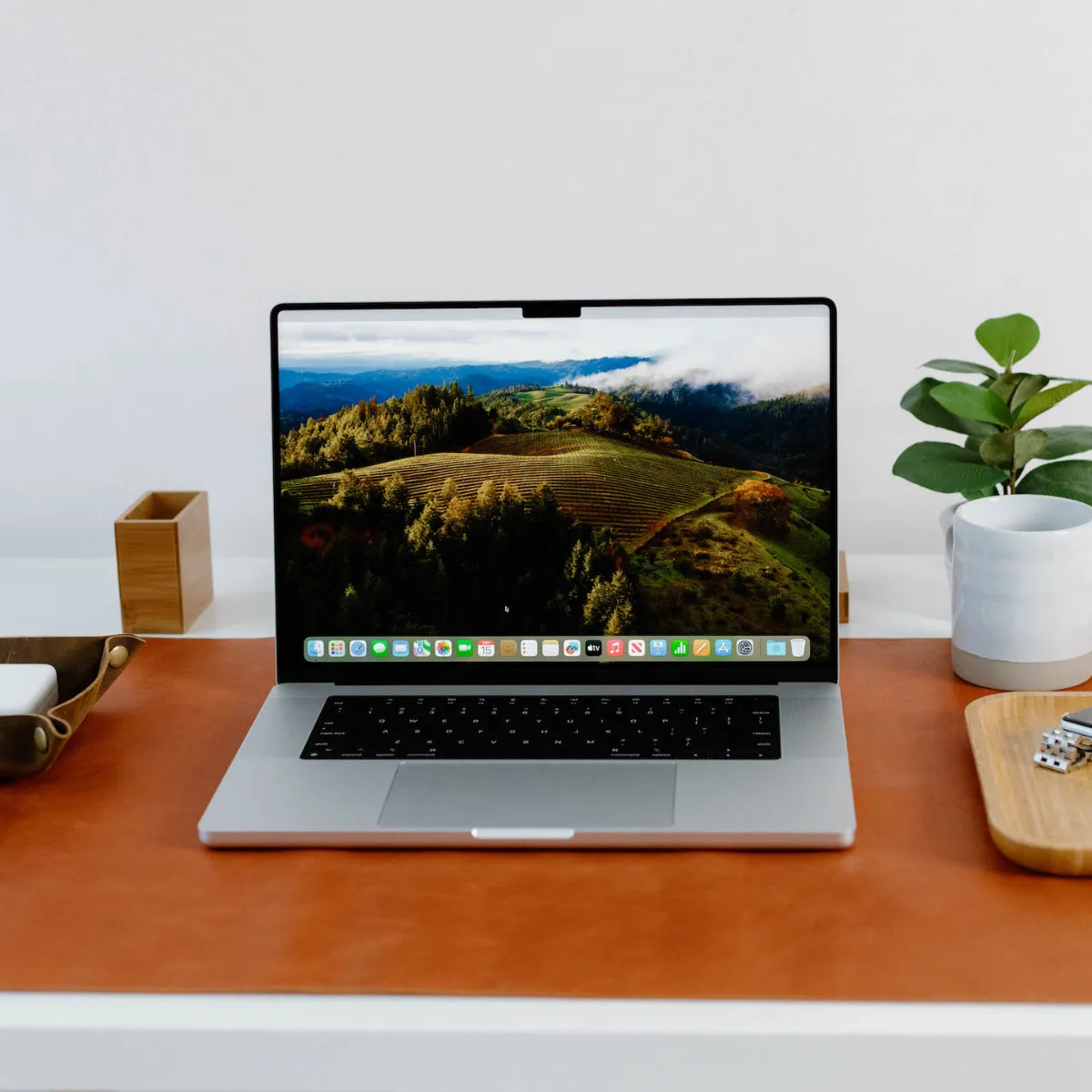 Leather Desk Mat - SIENNA