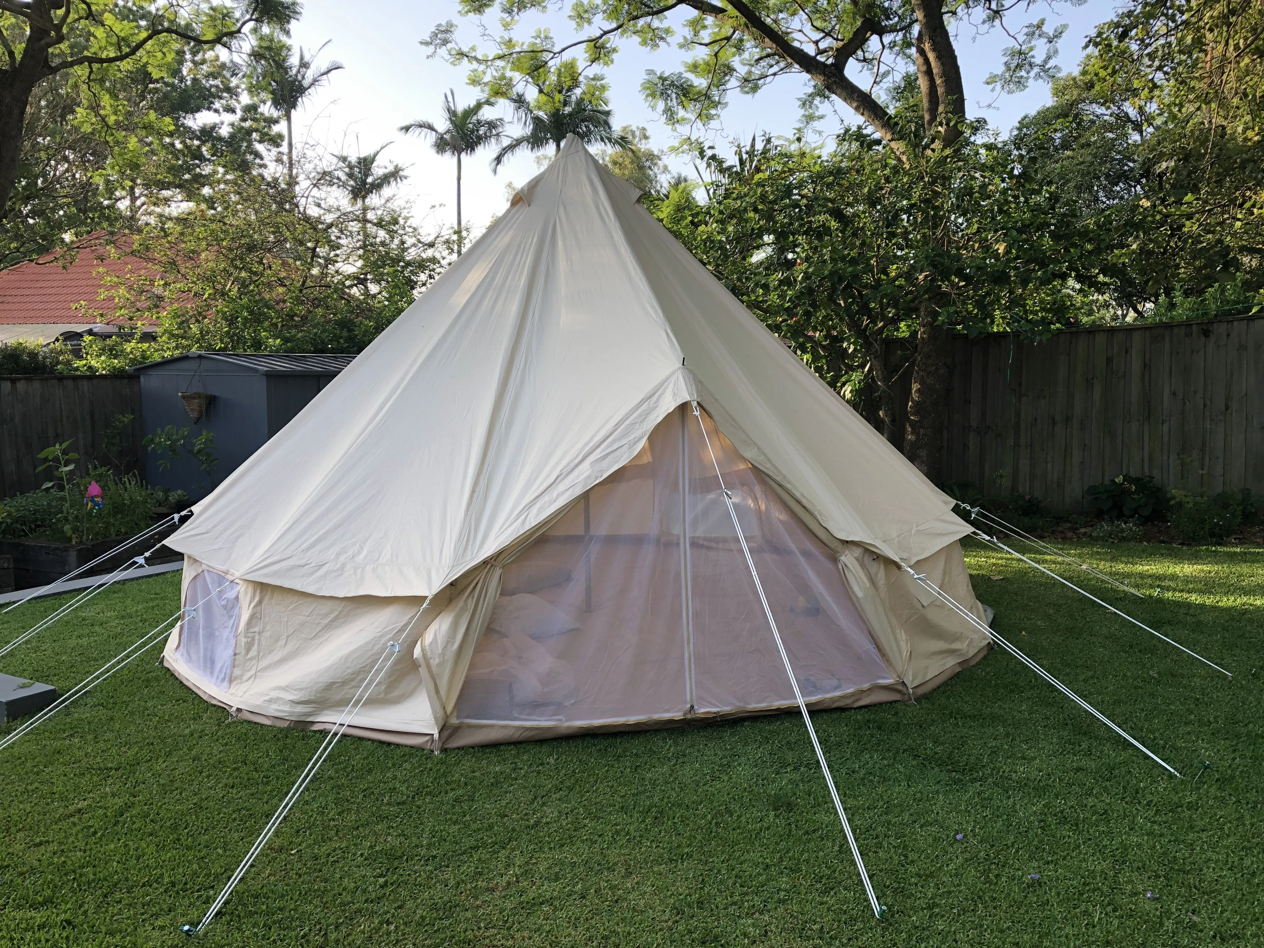 Luxury Canvas Bell Tent