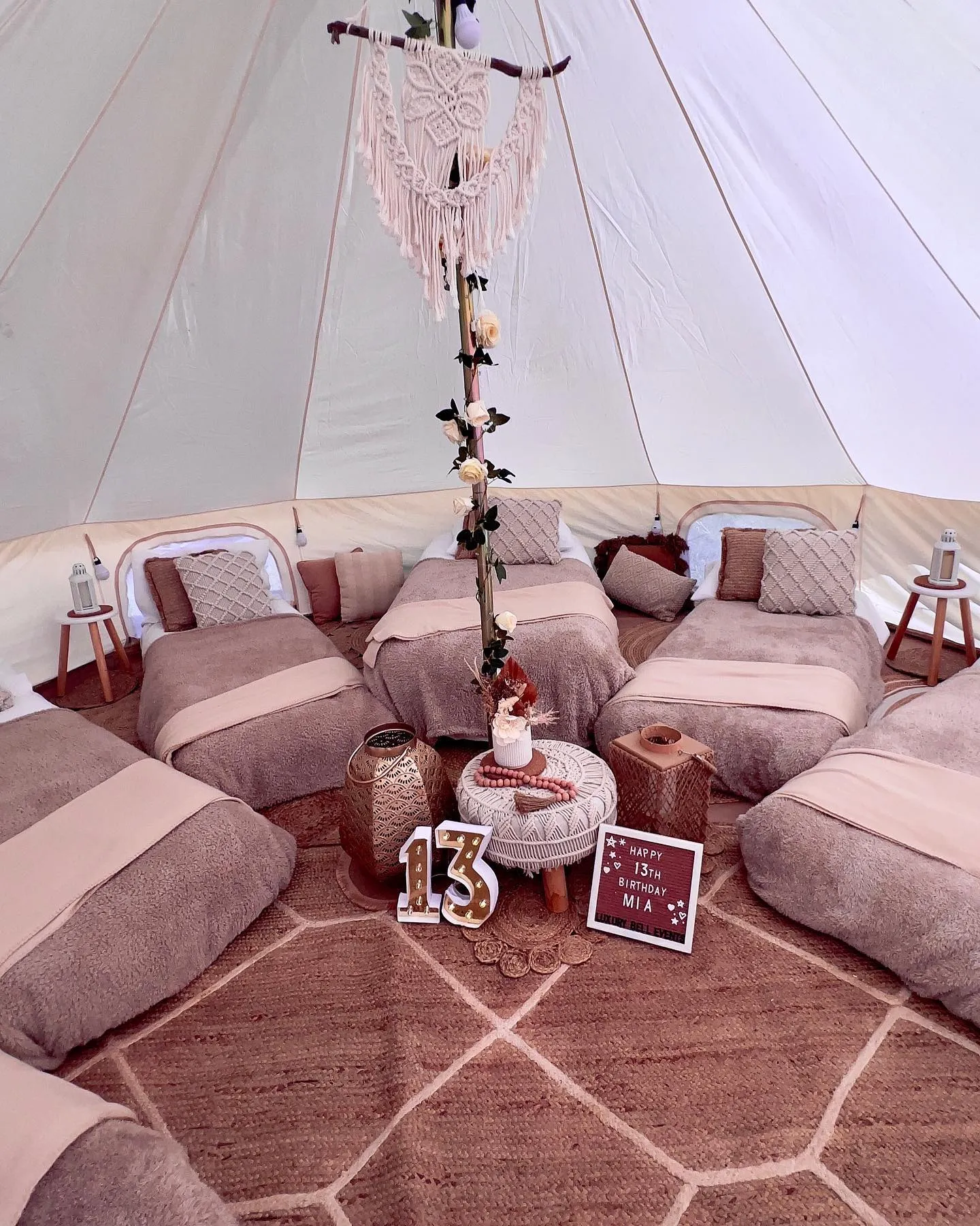 Luxury Canvas Bell Tent