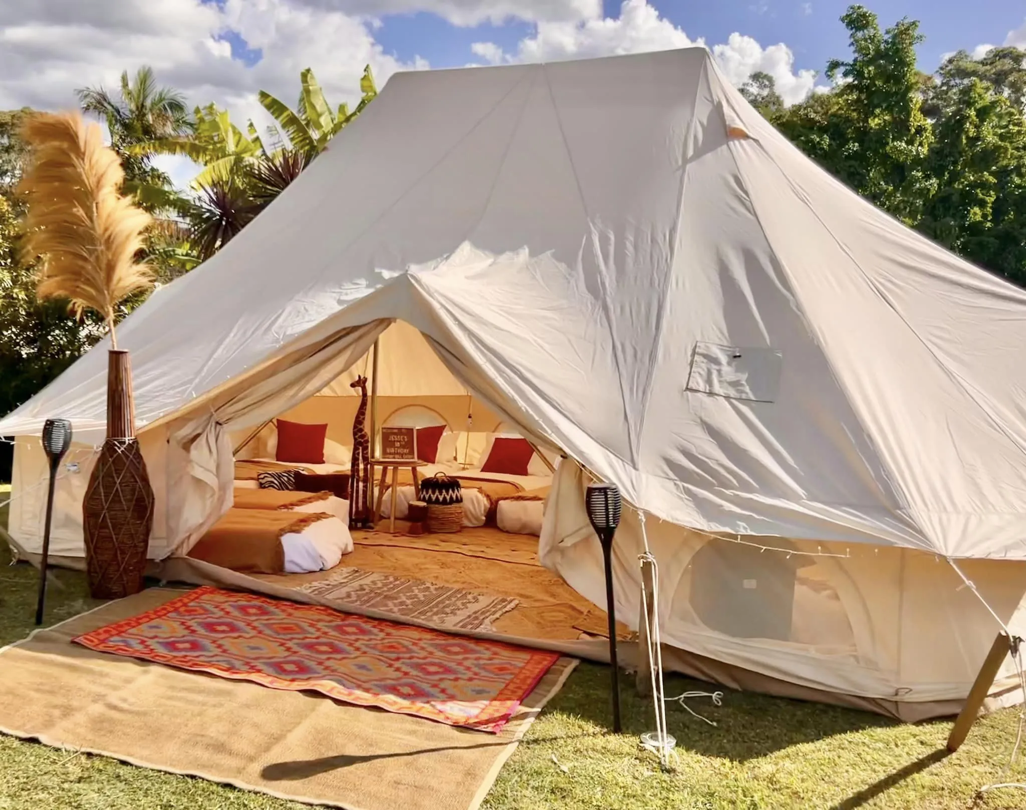 Luxury Canvas Emperor 6m Bell Tent