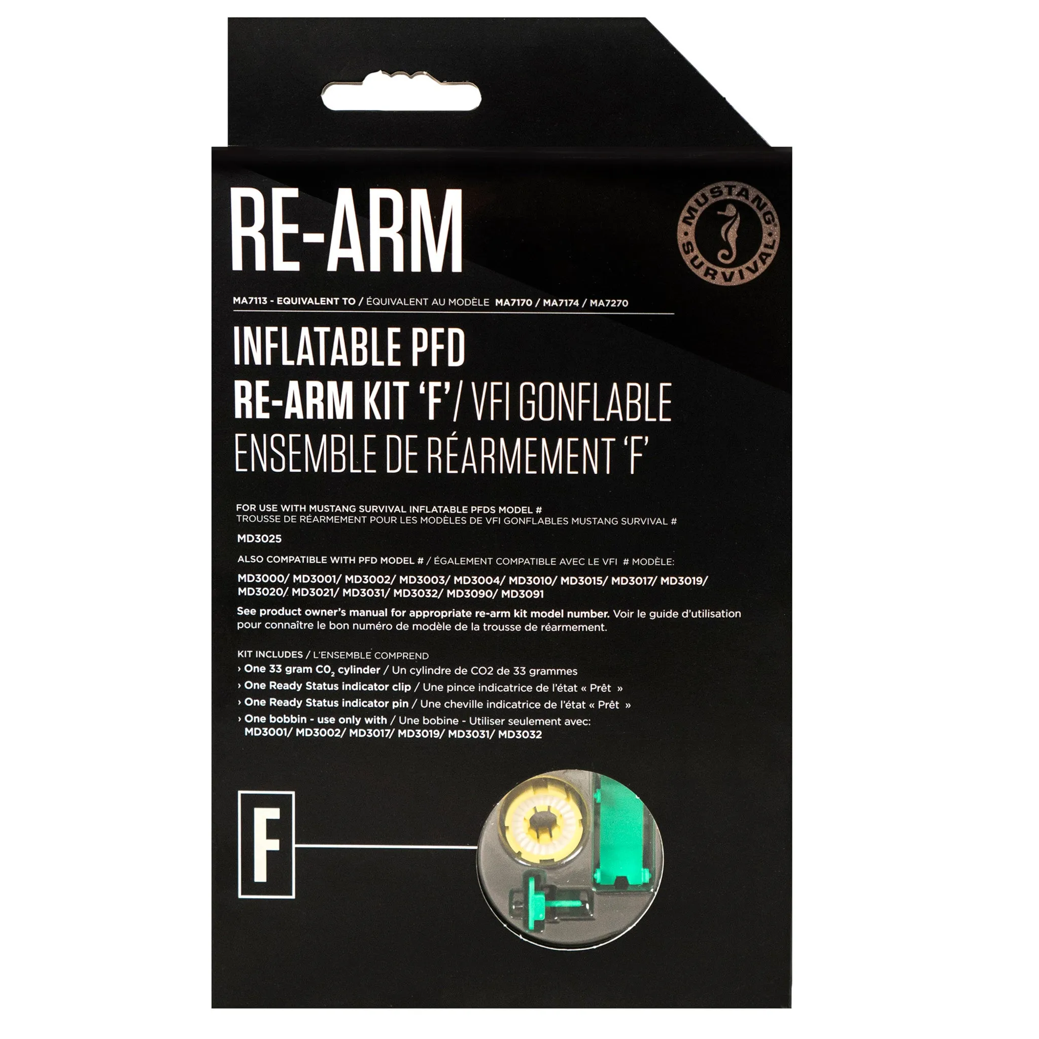 Re-Arm Kit F - 33g Auto/Manual (No Bayonet)