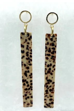 SERENITY DROP EARRINGS | CHEETAH