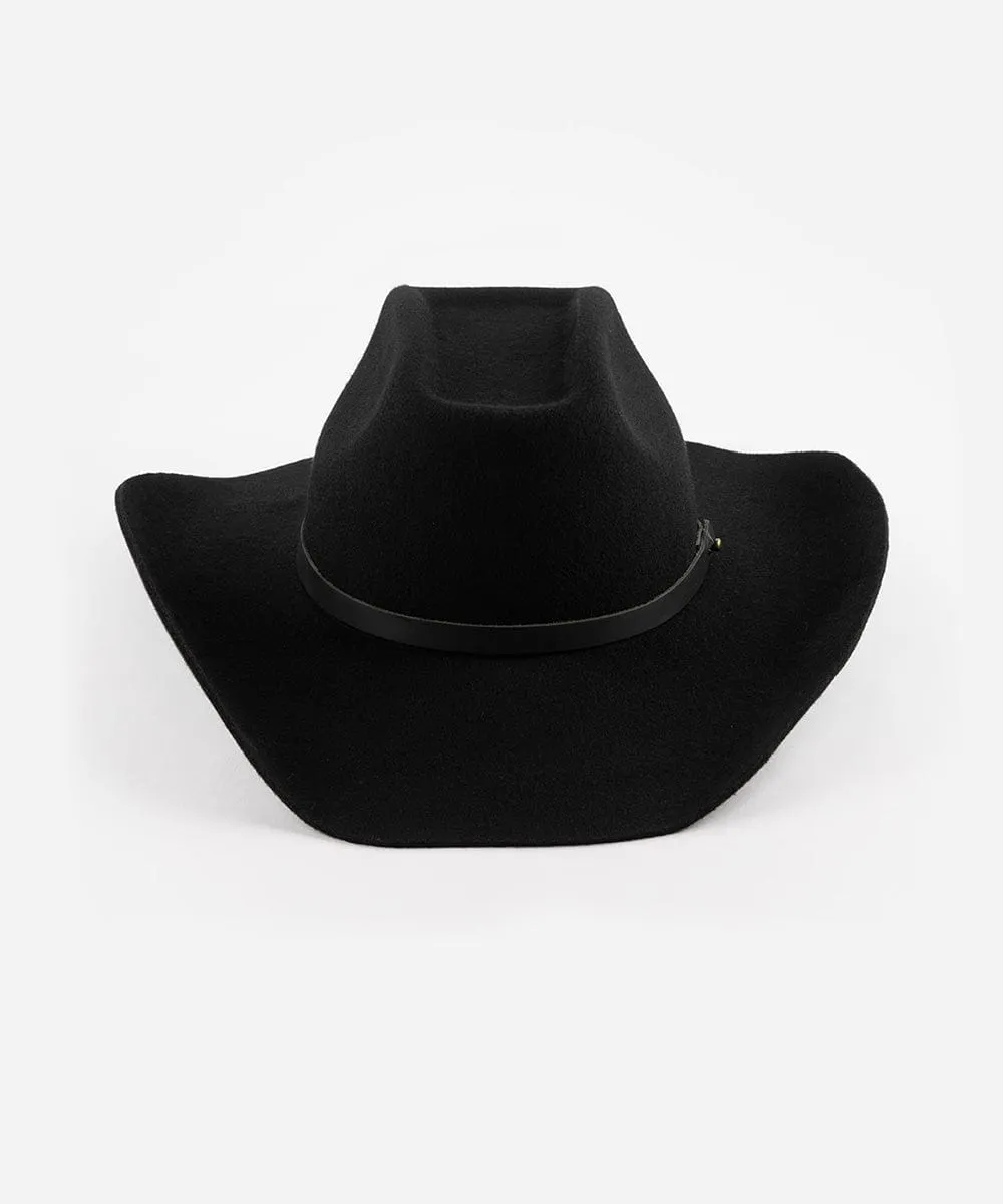 Shane Brick Top Western Hat