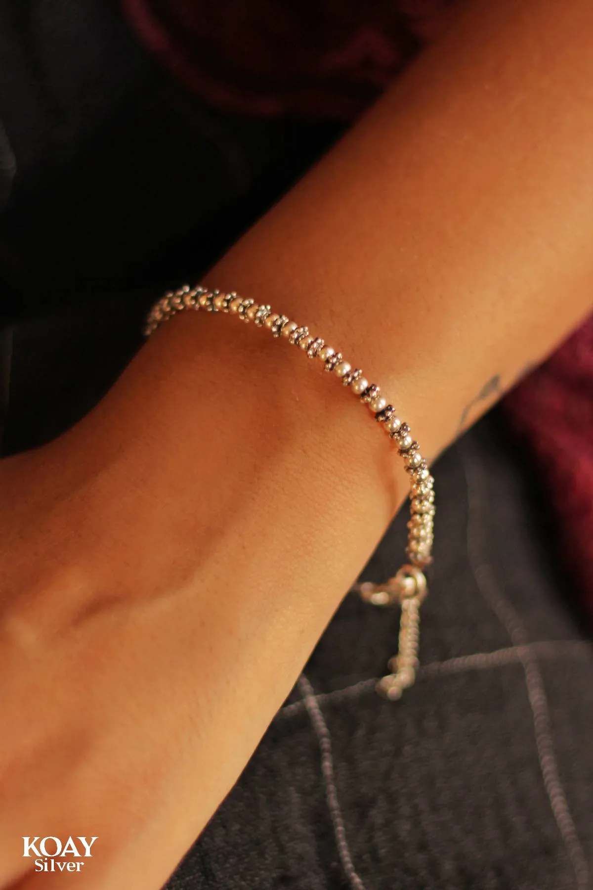 Silver Balls Bracelet (02)