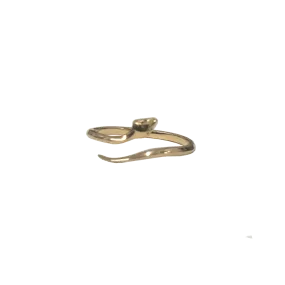 Simple Adjustable Snake Ring