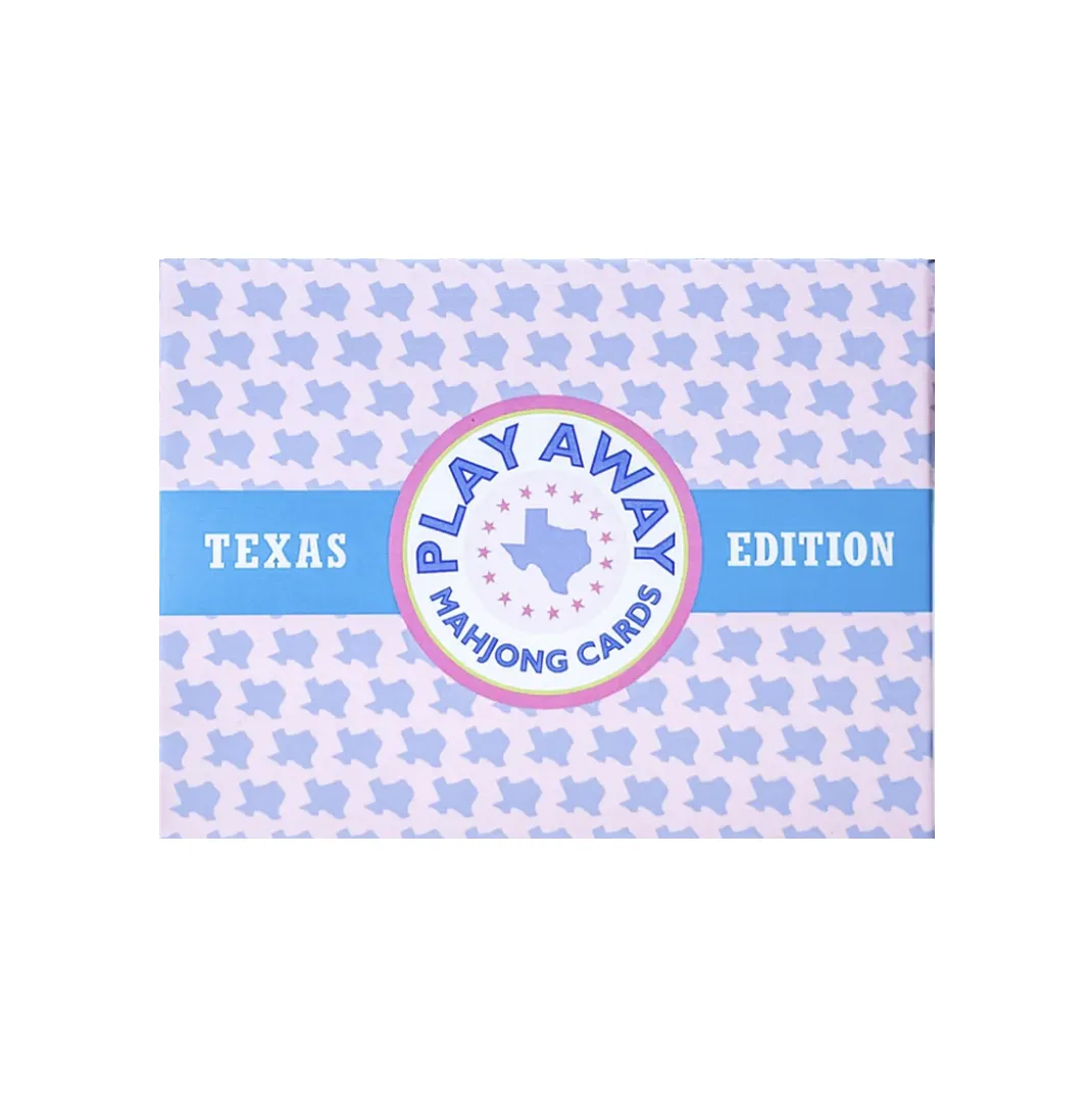 Texas Play Away Mahjong Cards