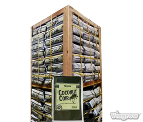 Viagrow 1.5CU. FT. (50L) Coconut Coir Soilless Grow Media Bag, Loose (Pallet of 65)