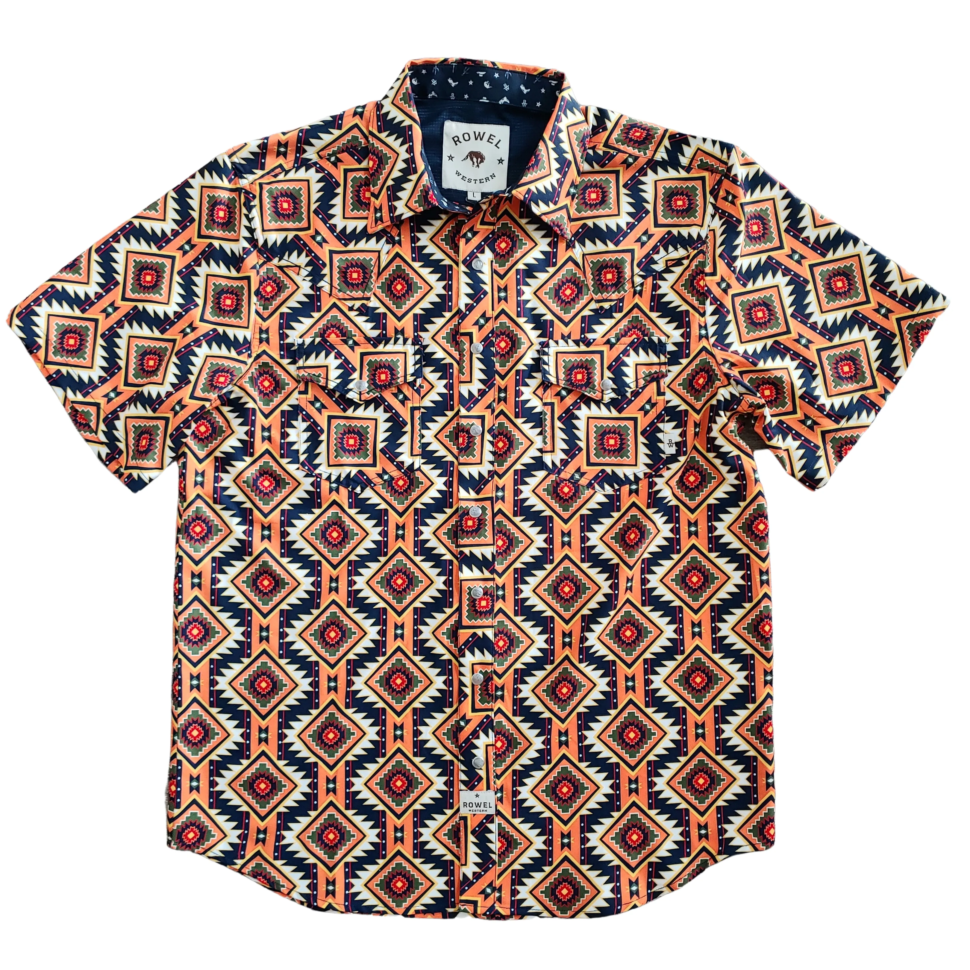 Zuni Diamond Short Sleeve Performance Western Shirt