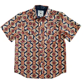 Zuni Diamond Short Sleeve Performance Western Shirt